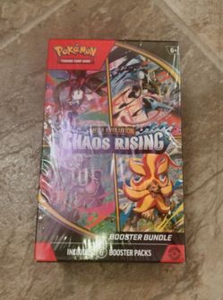 Pokemon Trading Cards BRAND NEW Booster Bundle"chaos rising"