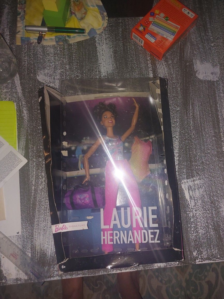 Laurie Hernandez Barbie Doll