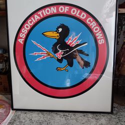Vintage Association Of Old Crows Military Memorabilia 