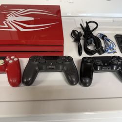 PS4 Pro - 1TB Spider-Man Edition + 7 Games