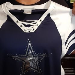 Victoria Secret Pink Dallas Cowboys Jersey for Sale in Dallas, TX - OfferUp