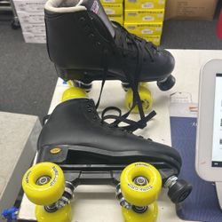 Sure-Grip Aerobic Quad Roller Skates Mens Size 7 - Like 
