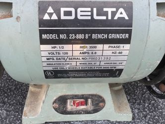 Delta 23-880 8" Bench Grinder