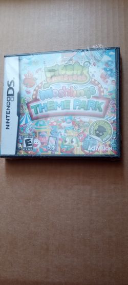 moshi monsters theme park nintendo ds brand new