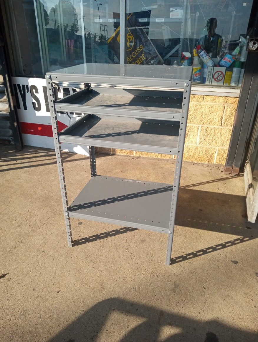Metal shelving 24x18x39" H
