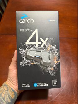 Cardo Freecom 4X Bluetooth Comm device - Motorcycle Chatterbox