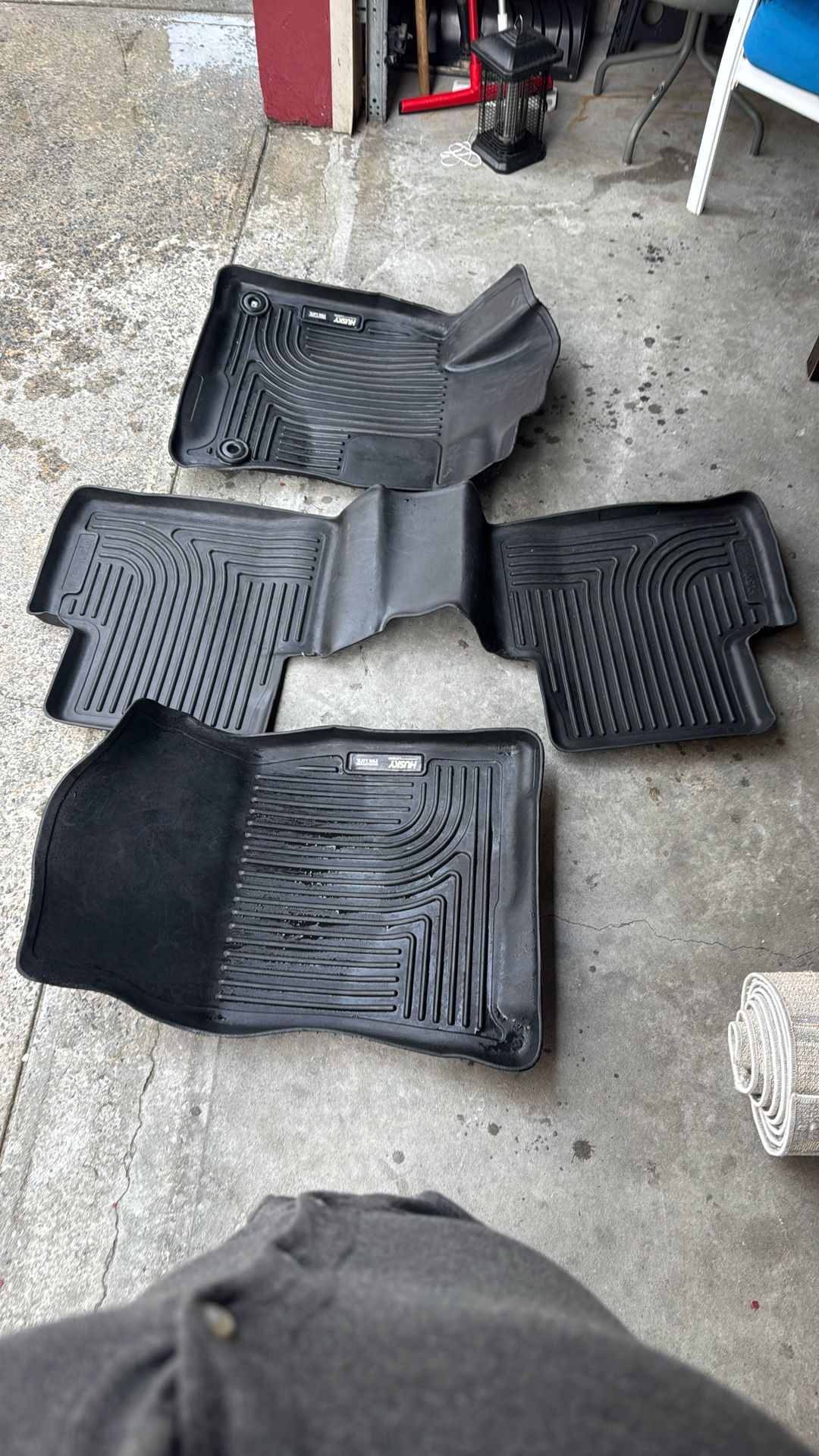 Husky car floor mats