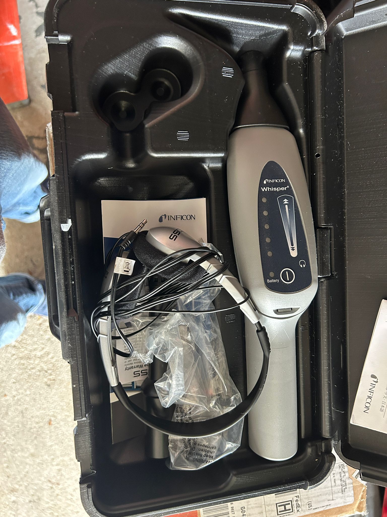 INFICON Whisper, Ultrasonic Leak Detector, 711-202-G1
