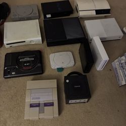Consoles All Working Condition With Wires And Controller