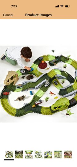 Dinosaur Race Track Toys