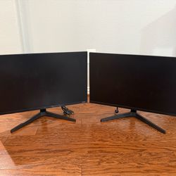 2x Samsung 27” Monitors