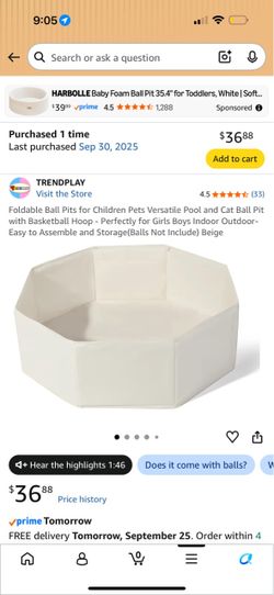 Ball Pit - Foldable