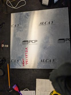PCP ALCA-5 Precision Cast Aluminum Plate – 16.5" x 16.75" x 1"