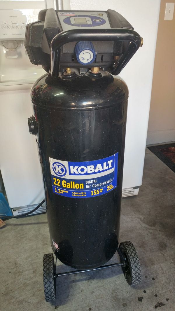 Kobalt 22 gal air compressor