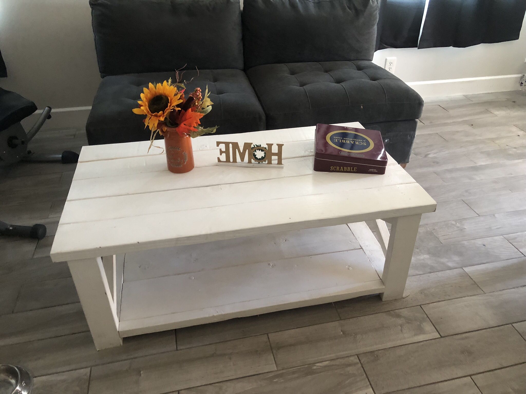 Farm style coffee table 