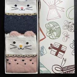 Women Socks Cat Lover's (5 pairs)