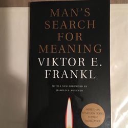 Man's Search for Meaning