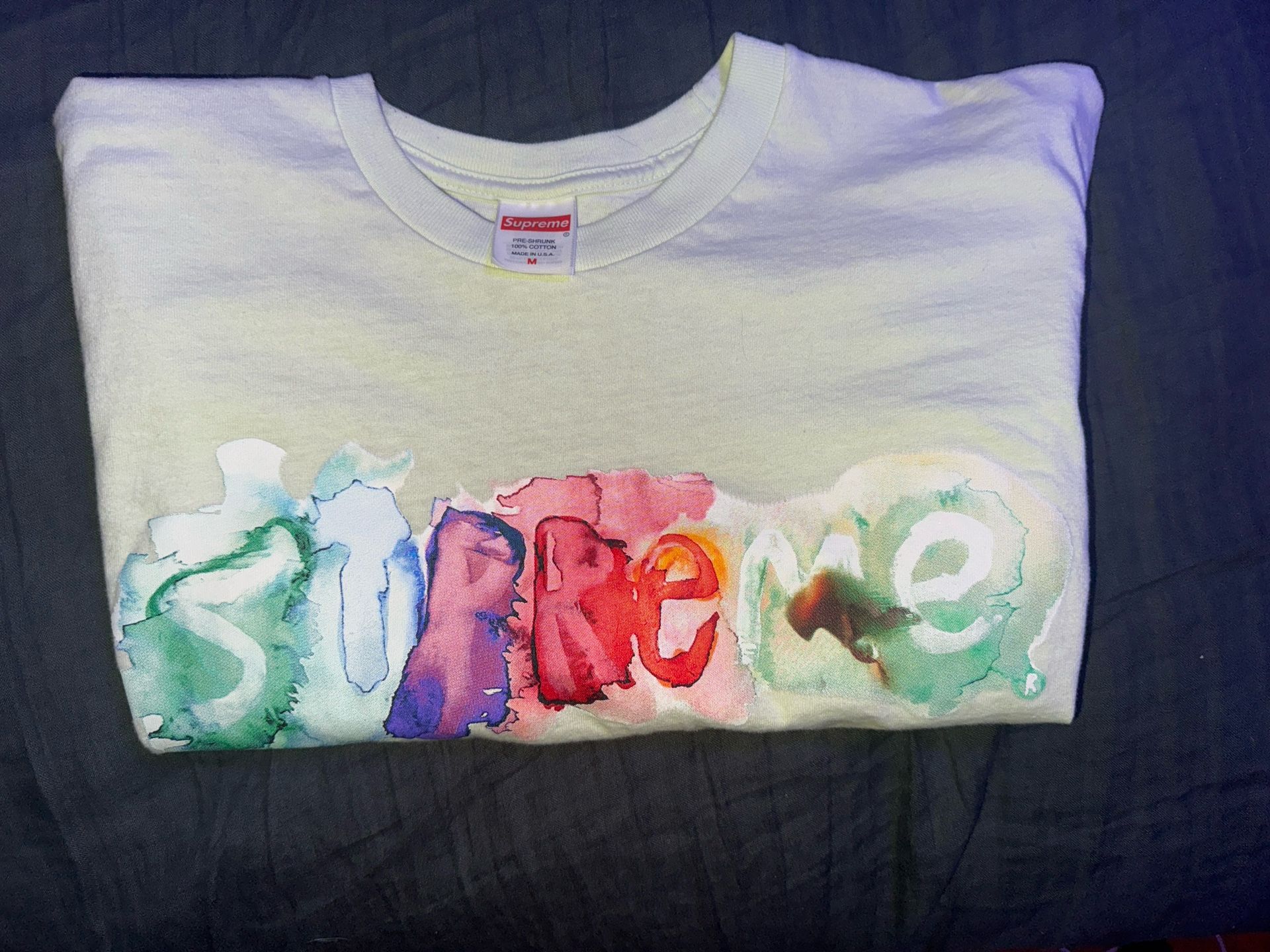 SS22 Supreme Watercolor tee