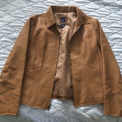 Gap Leather Jacket 