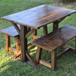 ✨ Farmhouse Dining Table ✨