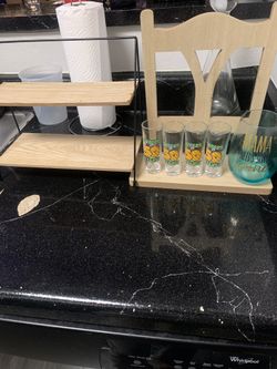 Shot Glasses,jars,Shelf,silverware Tray