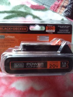 Black and decker 20 v olt batterie