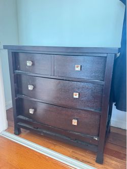 Solid wood Three drawer chest