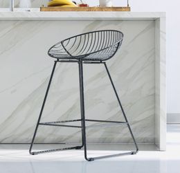Cosmoliving By Cosmopolitan Ellis Wire Countr Stool 