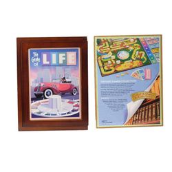 The Game of LIFE Vintage Board Game Collection Wooden Box Complete