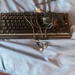 Steel Series Apex 3 TKL Keyboard And Logitech G600 Mouse