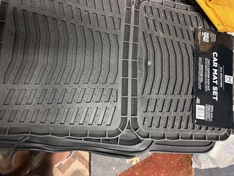 All-Weather Rubber Car Mat Set