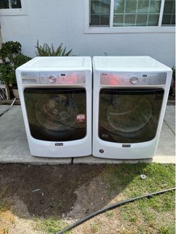 Maytag washer and electric dryer