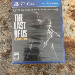 The Last Of Us Remastered PS4
