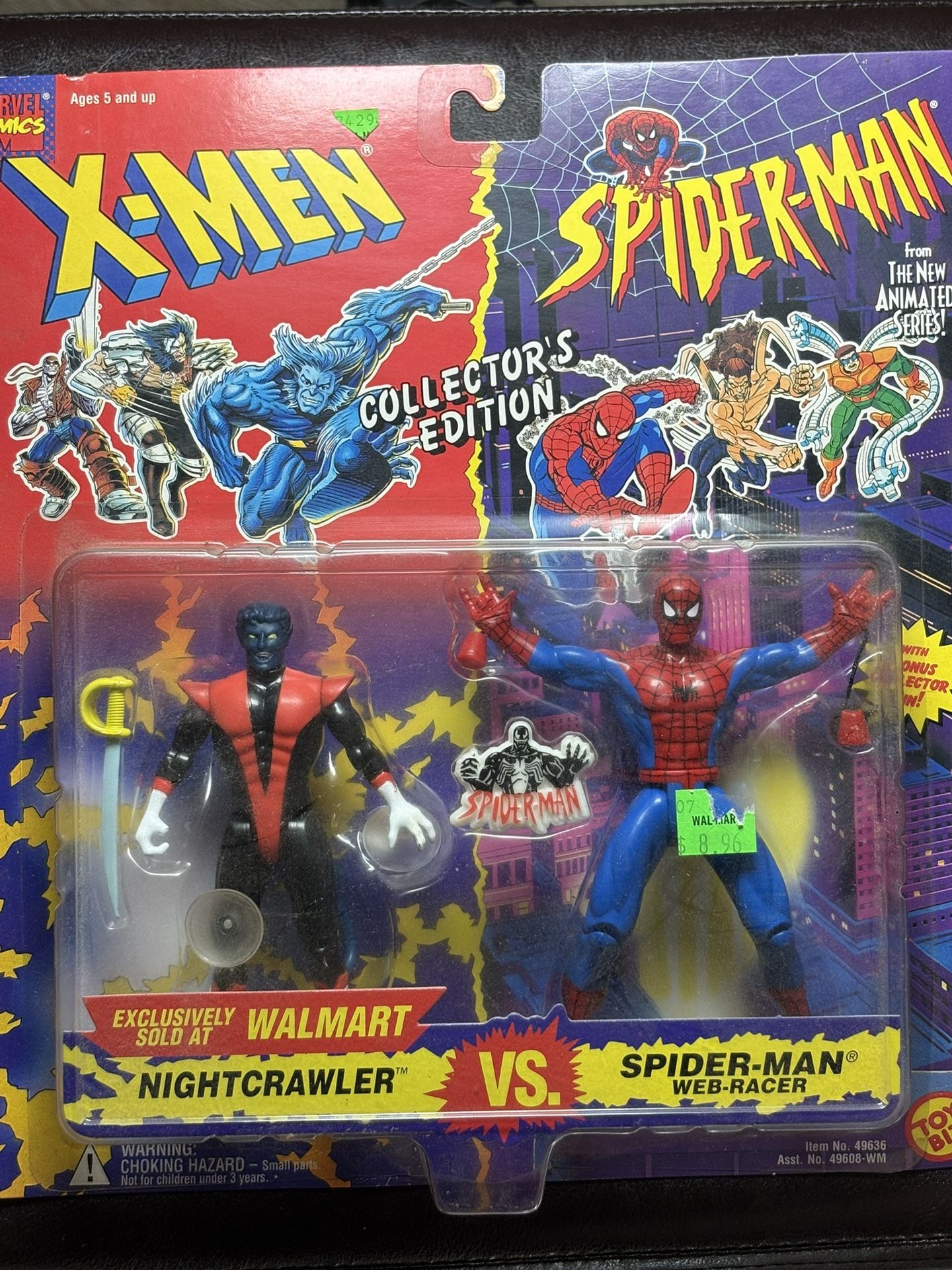 Spider-Man Vs Xmen Action Figures 90s
