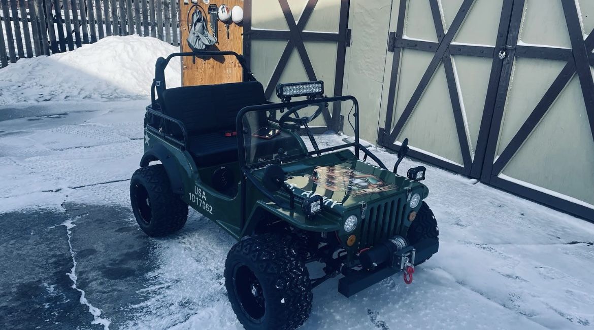 Atv /go Cart 2021 125 Cc Mini Jeep