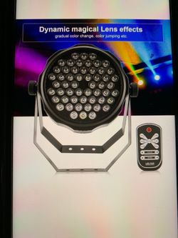 Set of 2 disco lights led new