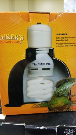 Reptile lamp, Fluker's Mini Sun dome