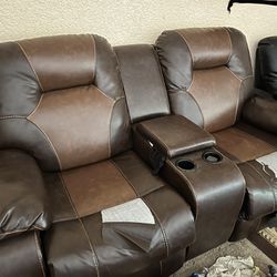 Brown Sofa