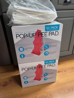 Pop up pee pads for male dogs