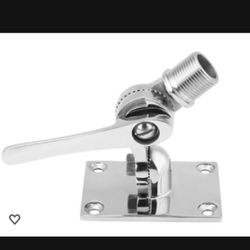 Marine Antenna Adjustable Base Mount for Boats - 316 Stainless Steel