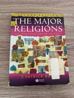 The Major Religions 2nd Edition T. Patrick Burke