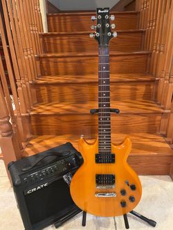 Ibanez Gio Guitar w/ Crate Amp