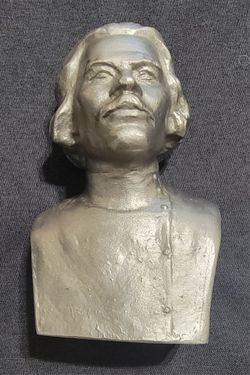 Maxim Gorky Bust. Famous writer