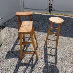 Solid Wood Stools
