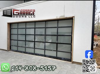 18x8 full view garage door $7k