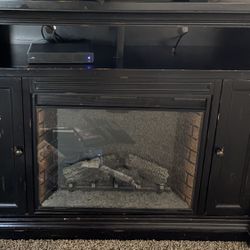 Electric Fireplace With Heater
