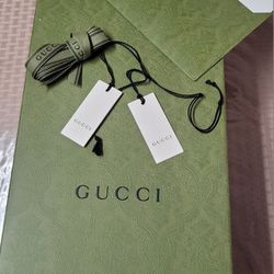 Genuine Green Gucci Gift Tag