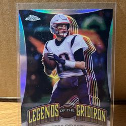 2024 Tom Brady Topps Chrome Legends Of The Gridiron 