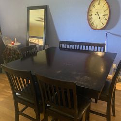 Large Wooden Kitchen Table