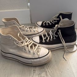 Women’s Size 6 High Top Converse $25 Each